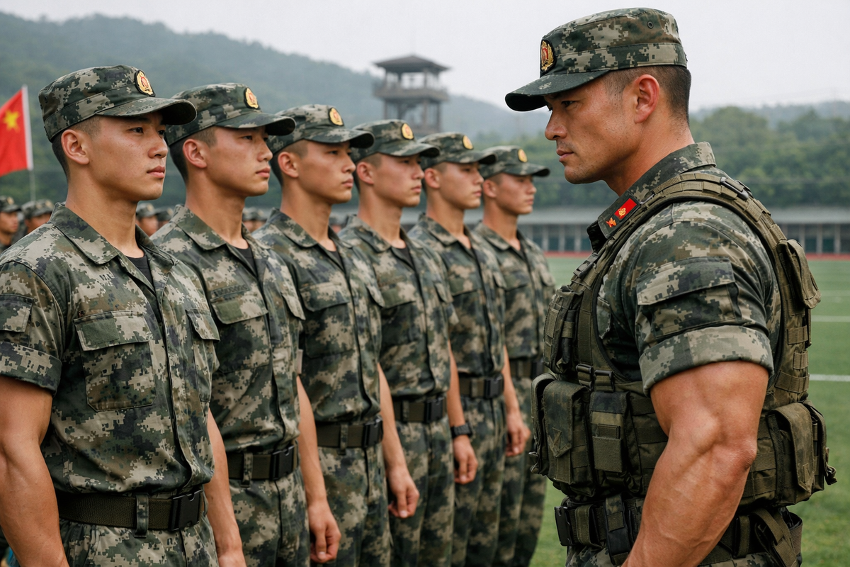 新兵连-惩罚十八岁新兵